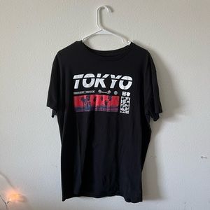 Anime Aesthetic Tokyo Japanese Graphic Tee
